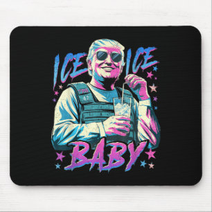 Mousepad Bebê De Gelo Gelo Desfrute Um Copo De Gelo De Depo