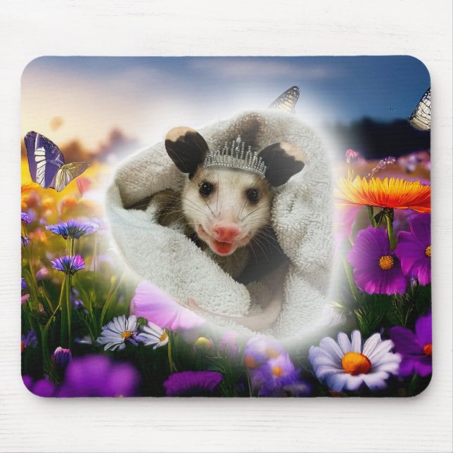 Mousepad Bebê Gambá Possum (Frente)