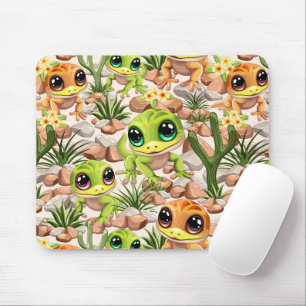 Mousepad Bebê Geckos Personagens de desenho animados