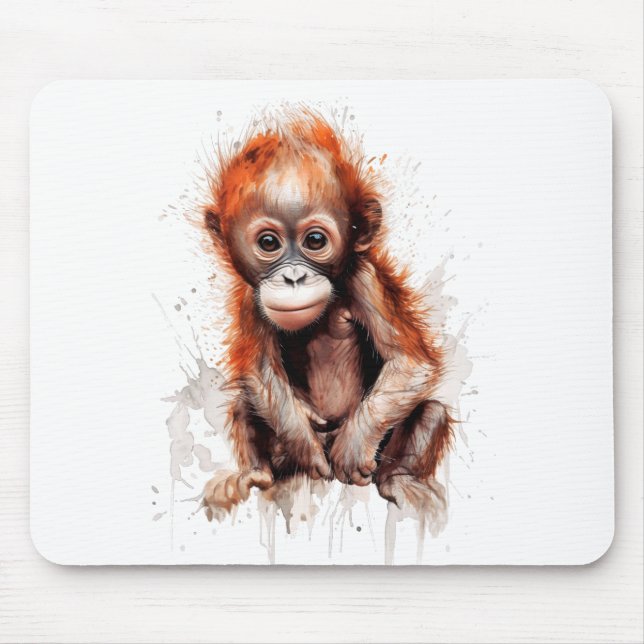 Mousepad Bebé Orangután (Frente)