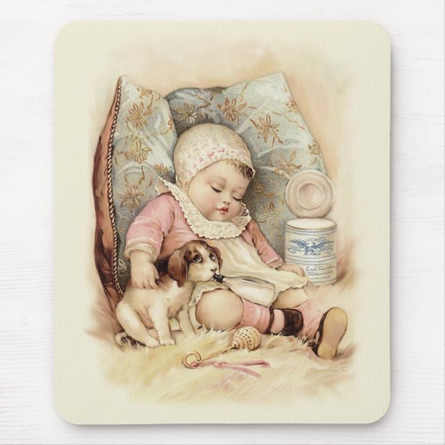 Mousepad Bebê Sonolento (Frente)