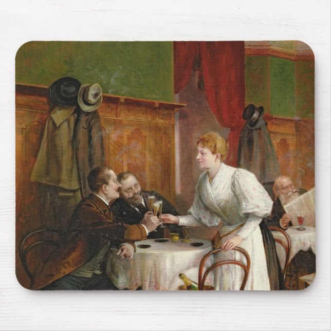 Mousepad Bebendo sua saúde (Frente)