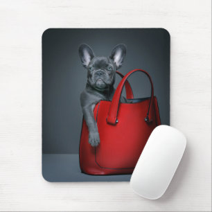 Mousepad Bebês Mais Pobres   Bulldog Francês no Handbag