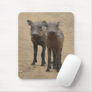 Mousepad Bebês Mais Pobres   Dois Jovens Warthogs