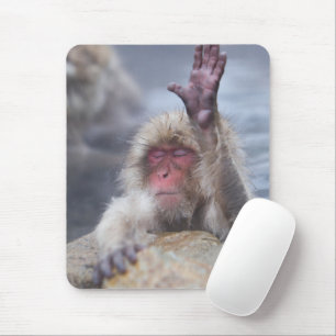 Mousepad Bebês Mais Pobres   Tecido macaco-neve