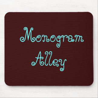 Mousepad Beco do monograma