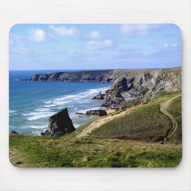 Mousepad Bedruthan step Cornwall (Frente)