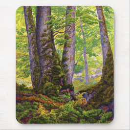 Mousepad Beech Trees in the Forest (Woodland) (Paul Ranson)