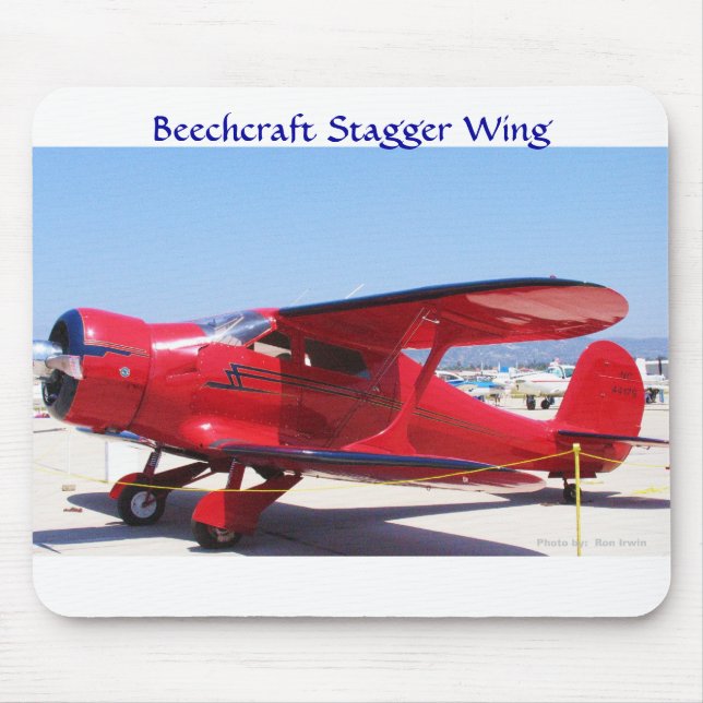 Mousepad Beechcraft desconcerta a asa (Frente)