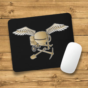 Mousepad bege betuminoso