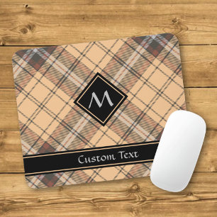 Mousepad Beige e Brown Tartan