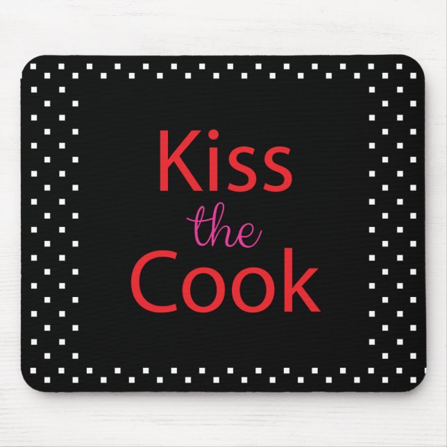 Mousepad Beija O Cook (Frente)