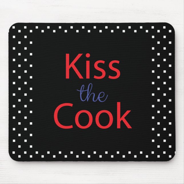 Mousepad Beija O Cook (Frente)
