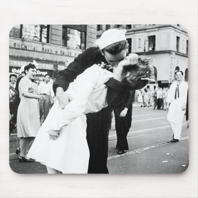 Mousepad Beijando a guerra adeus (Frente)