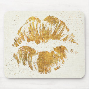 Mousepad Beijo à moda elegante selvagem de Apple