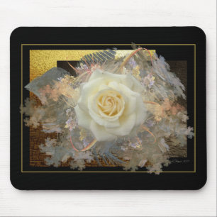 Mousepad Beijo de um rosa