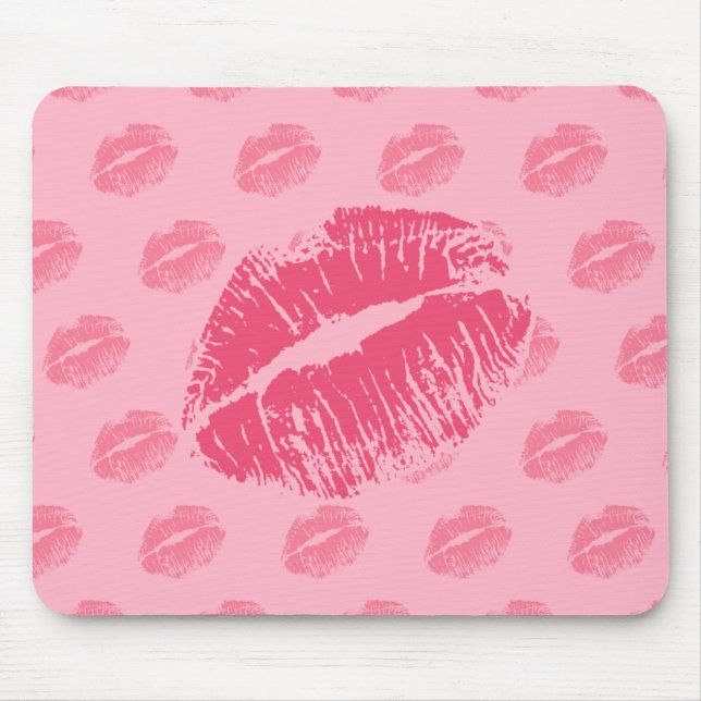 Mousepad Beijo Rosa (Frente)