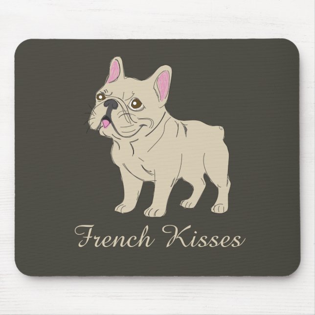 Mousepad Beijos Franceses (Frente)