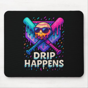 Mousepad Beisebol Estilo de Vida 101 Roupa Jovens Baseball