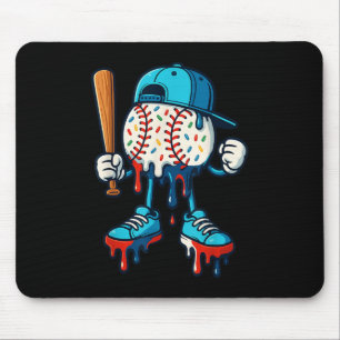 Mousepad Beisebol Estilo de Vida 101 Roupa Jovens Baseball