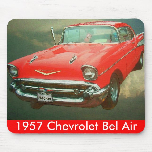 Mousepad Bel Air 1957 de Chevy (Frente)