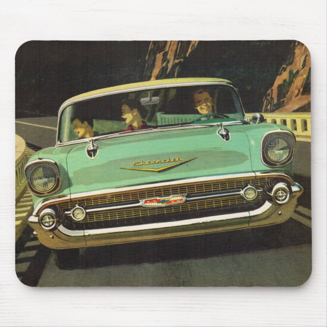 Mousepad Bel Air 1957 de Chevy (Frente)