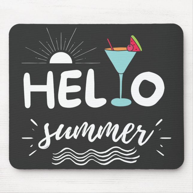Mousepad Bela Alô Summer Beach (Frente)