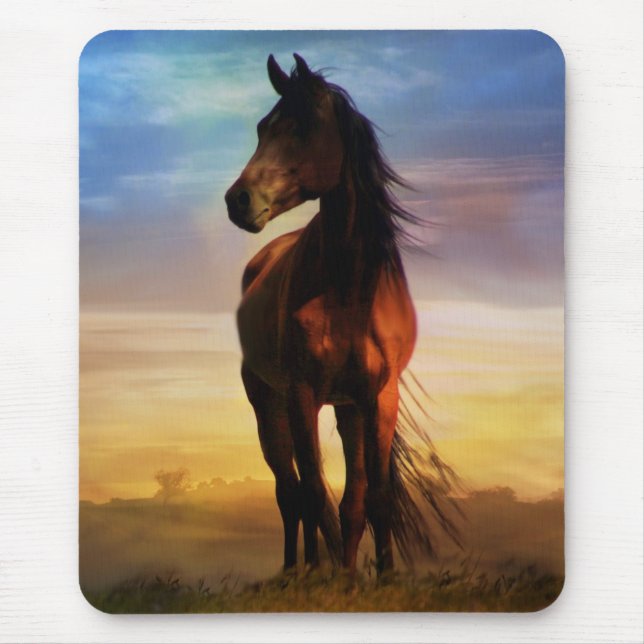 Mousepad Bela Bocalhada de Cavalo (Frente)