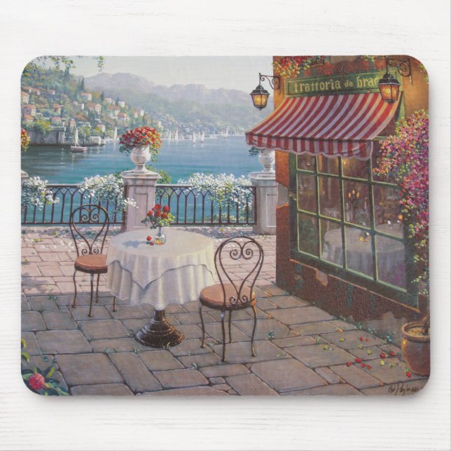 Mousepad Bela Canvas de Mouse de Arte (Frente)