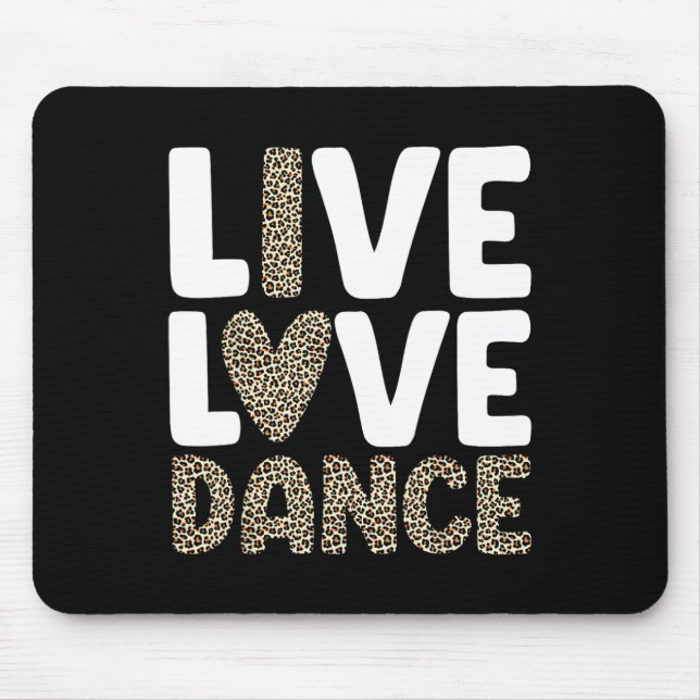 Mousepad Bela Design De Dança Para Meninas Dança Consideran (Frente)