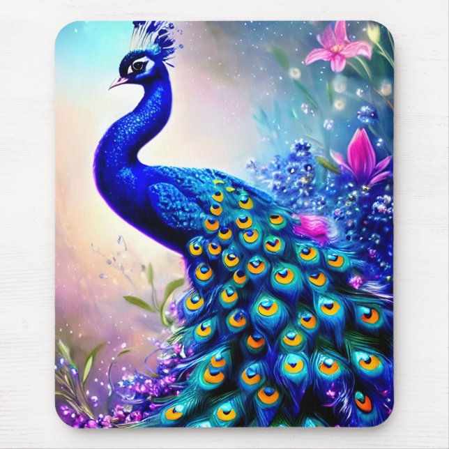 Mousepad Bela Fantasy Peacock (Frente)
