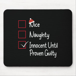 Mousepad Bela Inocente Adormecida Até Que Comprovada Culpa