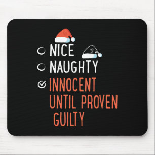 Mousepad Bela Inocente Até Papais noeis Comprovados Culpado