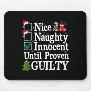 Mousepad Bela inocente, até prova de batismo.
