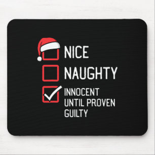 Mousepad Bela Lista Inocente Até Que Comprovado Culpado Chr
