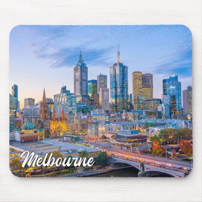 Mousepad Bela Melbourne, Austrália (Frente)