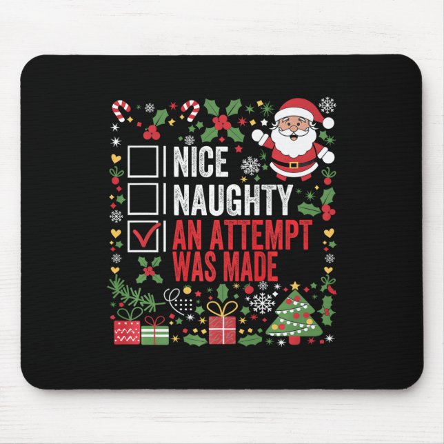 Mousepad Bela Nojenta, Uma Tentativa Foi Engraçada. (Frente)