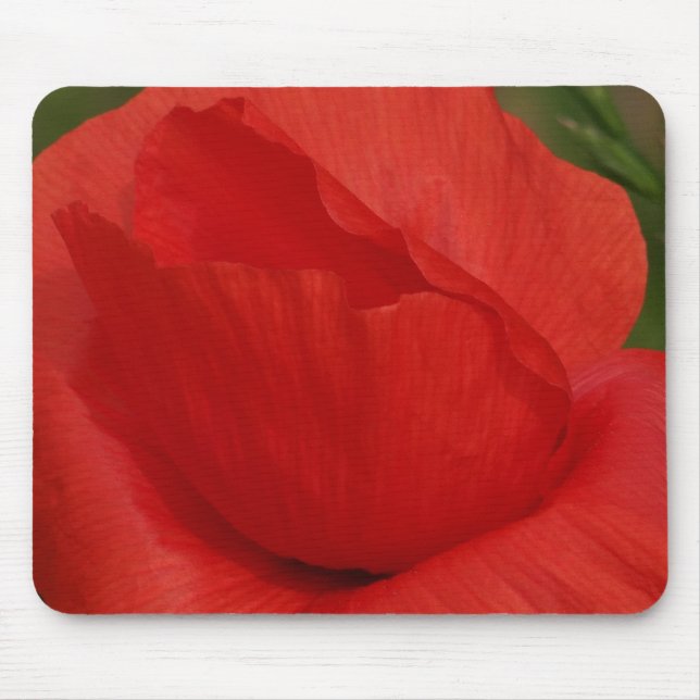 Mousepad Bela papoila vermelha (Frente)