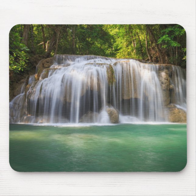 Mousepad Bela proteção de mouse em cascata (Frente)