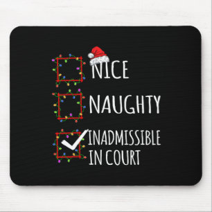 Mousepad Bela Vadia Inadmissível Na Lista De Natal Da Corte