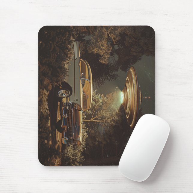 Mousepad BelAir de 1956 do OVNI e Stanley (Com mouse)