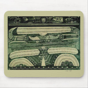 Mousepad Belas artes da "gasolina" de Wölfli
