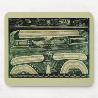 Mousepad Belas artes da "gasolina" de Wölfli