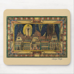Mousepad Belas artes de Wölfli "Waldau"