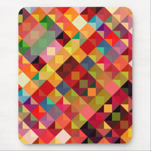 Mousepad Belas Artes Geométricas Coloridas