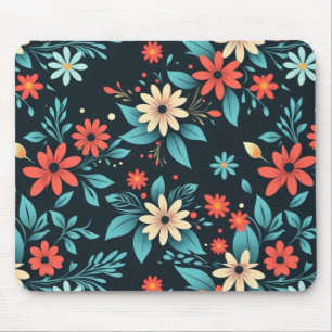 Mousepad Belas Flores Padrão Floral-48965