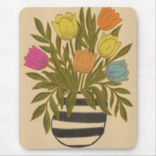 Mousepad Belas Tulipas Vintage