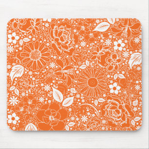 Mousepad Beleza Botânica - Pad Laranja do Mouse