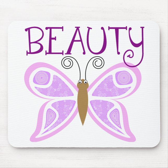 Mousepad Beleza da borboleta (Frente)