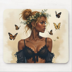 Mousepad Beleza Etérea em Flor